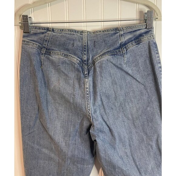 WeThe Free High-Rise Light Wash Denim Straight-Leg Jeans Size 28 - Picture 5 of 13